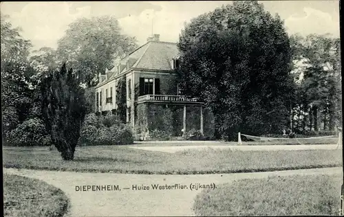 Ak Diepenheim Overijssel, Huize Westerflier