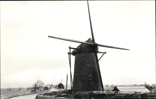 Ak Heinenoord Südholland, Korenmolen 1718