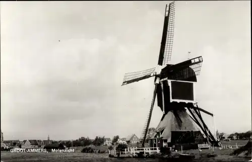 Ak Groot Ammers Südholland, Molenzicht