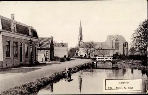 Ak Boskoop Alphen aan den Rijn Südholland Niederlande, Reierskoop