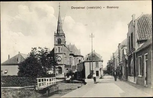 Ak Boskoop Alphen aan den Rijn Südholland Niederlande, Dorpstraat