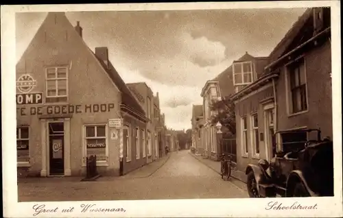 Ak Wassenaar Südholland Niederlande, Schoolstraat