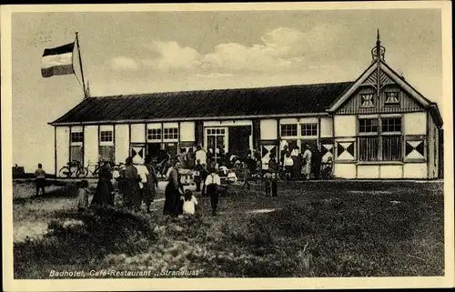 Ak Ouddorp Südholland, Hotel Pension Strandlust