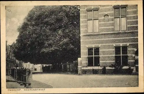 Ak Ouddorp Südholland, Heerenstraat