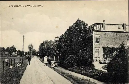 Ak Zwammerdam Südholland, Spoorlaan