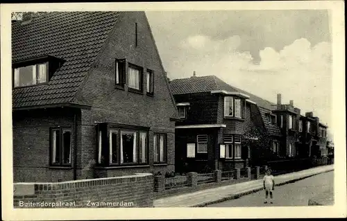 Ak Zwammerdam Südholland, Buitendorpstraat