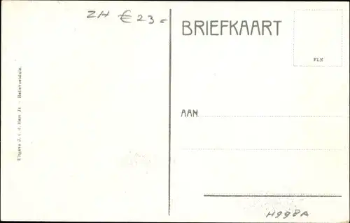 Ak Hellevoetsluis Südholland, Barakken