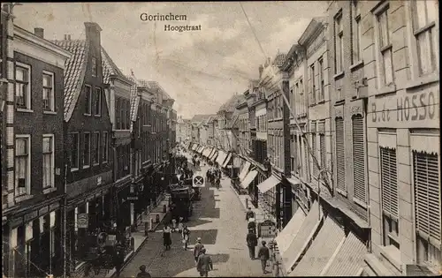 Ak Gorinchem Südholland Niederlande, Hoogstraat