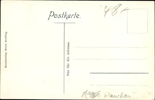 Ak Voigtlaide Glauchau in Sachsen, Gasthaus Erbschänke