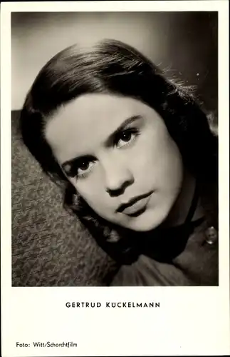 Ak Schauspielerin Gertrud Kückelmann, Portrait, Film Ein Herz spielt falsch