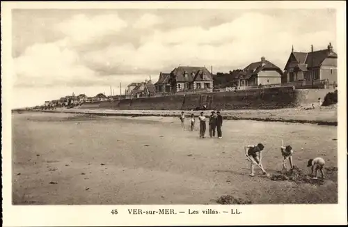 Ak Ver sur Mer Calvados, Les villas