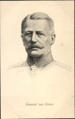 Künstler Ak General Karl von Einem, Portrait