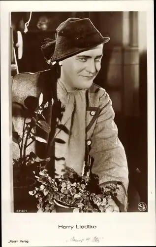 Ak Schauspieler Harry Liedtke, Portrait