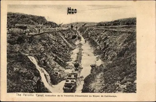 Ak Moyen Meurthe et Moselle, The Panama Canal