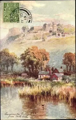 Künstler Ak Wimbush, Carisbrooke Isle of Wight England, Castle