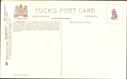 Ak Schottland, Ellen's Isle, Loch Katrine