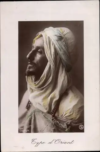 Ak Type d'Orient, Maghreb, Portrait