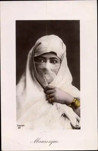 Ak Mauresque, Maghreb, Tracht, Armband