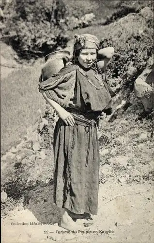 Ak Femme du Peuple en Kabylie, Maghreb