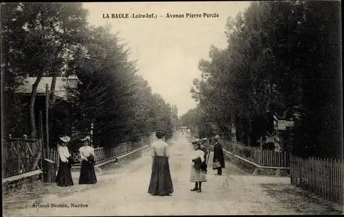 Ak La Baule Loire Atlantique, Avenue Pierre Percée