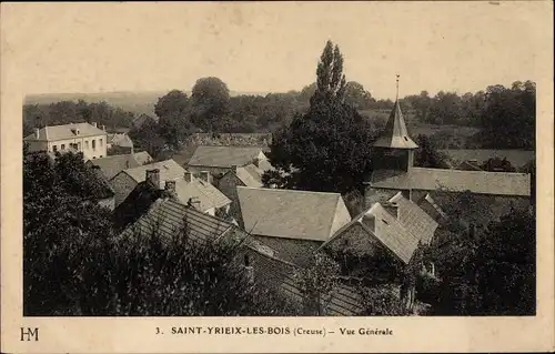 Ak Saint Yrieix les Bois Creuse, Vue Generale