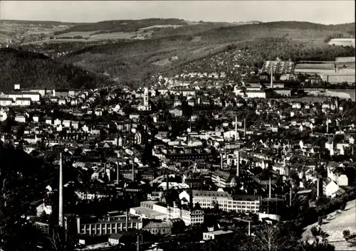 Ak Aue im Erzgebirge Sachsen, Panorama