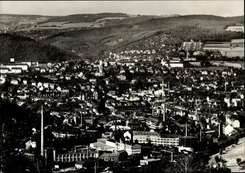 Ak Aue im Erzgebirge Sachsen, Panorama