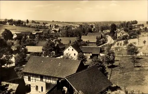 Ak Langenbernsdorf in Sachsen, Blick vom Fuchsberg