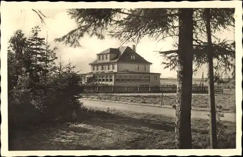 Ak Langenbernsdorf im Landkreis Zwickau, Waldkurheim