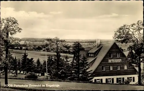 Ak Zinnwald Georgenfeld Altenberg im Erzgebirge, FDGB-Ferienheim