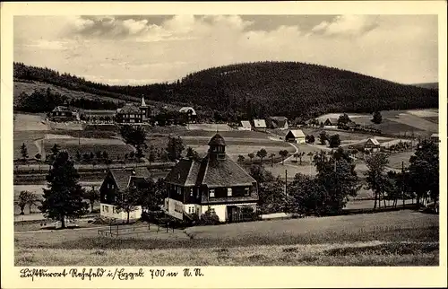 Ak Rehefeld Zaunhaus Altenberg im Erzgebirge, Panorama vom Ort