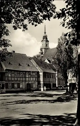 Ak Oederan Sachsen, Unterstadt, Kirche