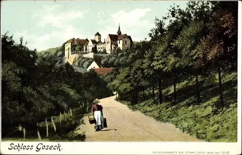 Ak Goseck Sachsen Anhalt, Schloss