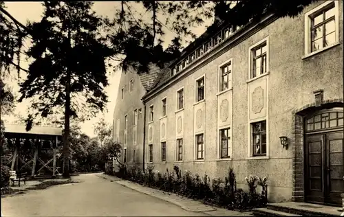 Ak Schmannewitz Dahlen in Sachsen, Rüstzeitheim der Ev.-Luth. Kirchgemeinde