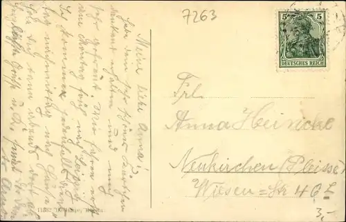 Ak Mügeln in Sachsen, Ortsansicht