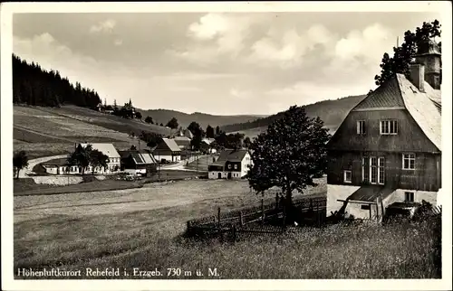 Ak Rehefeld Zaunhaus Altenberg Erzgebirge, Teilansicht