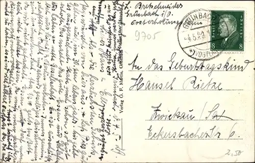 Ak Grünbach im Vogtland, Talsperre