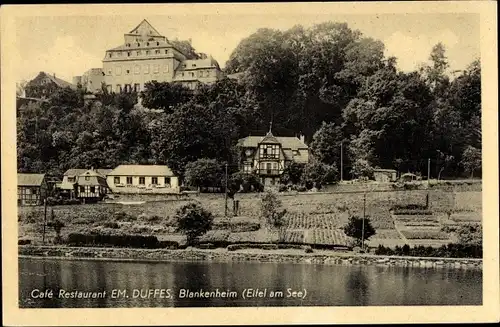 Ak Blankenheim an der Ahr Eifel, Cafe Restaurant Em. Duffes