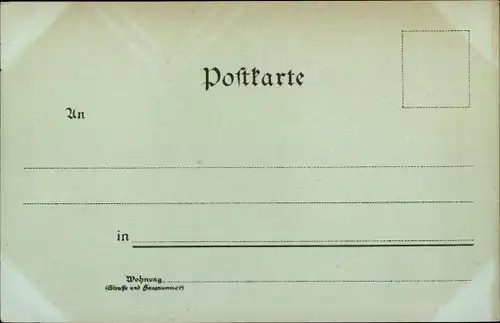 Mondschein Litho Wiesbaden in Hessen, Gesamtansicht