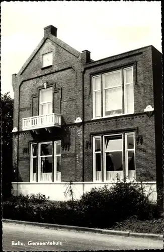 Ak Baflo Het Hogeland Groningen, Gemeentehuis