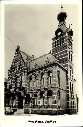 Ak Winschoten Groningen Niederlande, Stadhuis