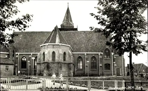 Ak IJsselmuiden Overijssel Niederlande, Ned. Herv. Kerk