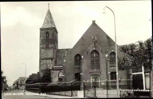 Ak IJsselmuiden Overijssel Niederlande, Ned. Herv. Kerk