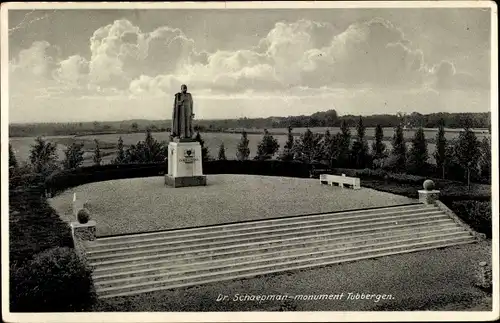 Ak Tubbergen Overijssel, Dr. Schaepman-monument
