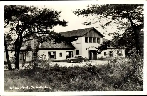 Ak Holten Overijssel Niederlande, Hotel Café Restaurant De Holterberg