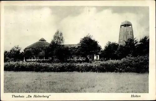 Ak Holten Overijssel Niederlande, Theehuis De Holterberg