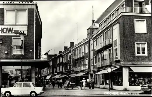 Ak Enschede Overijssel Niederlande, Raadhuisstraat