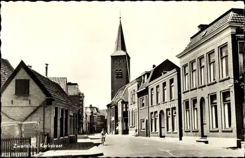 Ak Zwartsluis Overijssel Niederlande, Kerkstraat