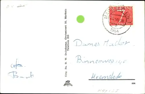 Ak Markelo Overijssel, Teilansicht