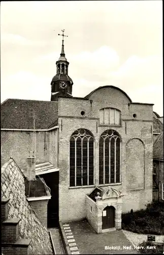 Ak Blokzijl Overijssel Niederlande, Ned. Herv. Kerk